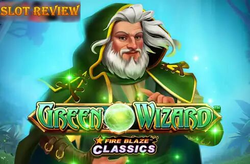 Fire Blaze Green Wizard slot